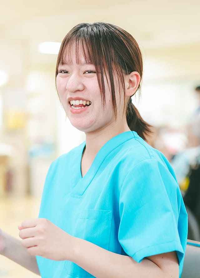 ケアワーカーの仕事の様子